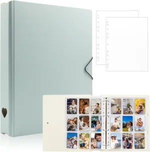 Card Binder, A4 Trading Card Binder Album with 25 Pages 9 Pocket, Card Holder Folders for YuGiOh, MTG, TCG, Game Cards & Sports Cards (Mint)