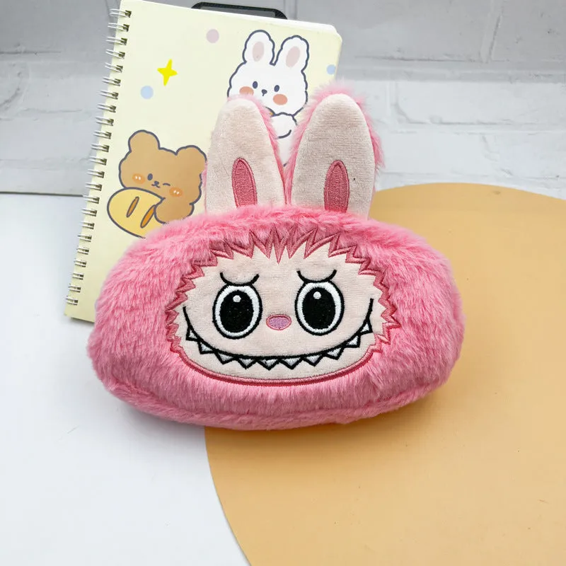 Cartoon Peripheral Plush Toy Cute Automobiles Curtain Crossbody Bags