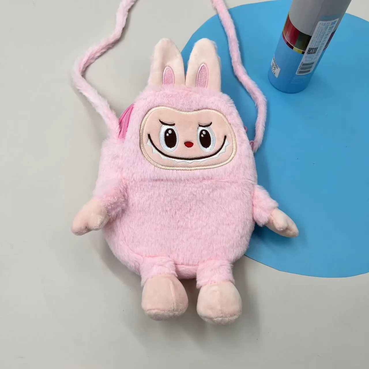 Cartoon Peripheral Plush Toy Cute Automobiles Curtain Crossbody Bags