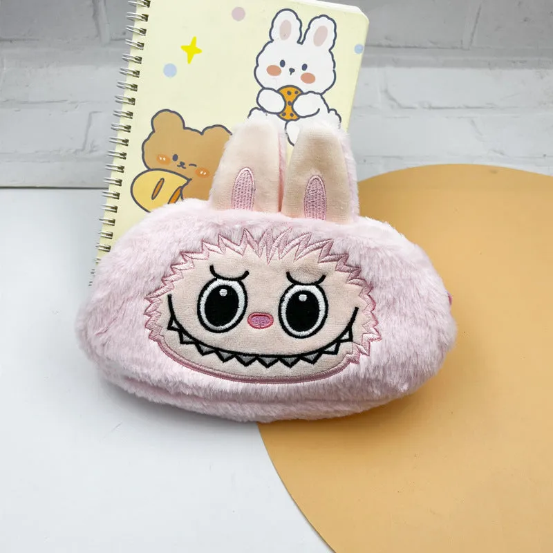 Cartoon Peripheral Plush Toy Cute Automobiles Curtain Crossbody Bags