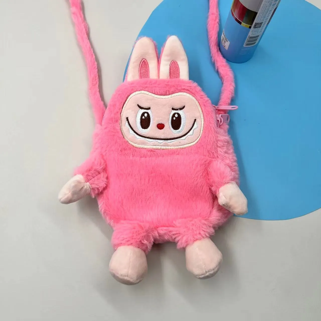 Cartoon Peripheral Plush Toy Cute Automobiles Curtain Crossbody Bags