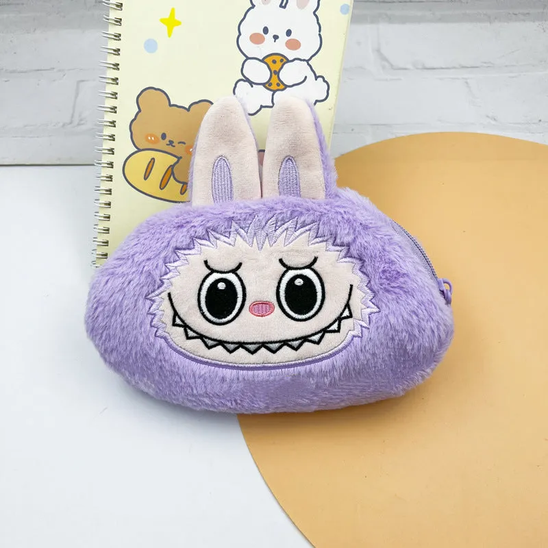 Cartoon Peripheral Plush Toy Cute Automobiles Curtain Crossbody Bags