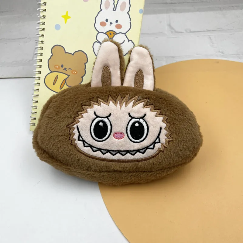 Cartoon Peripheral Plush Toy Cute Automobiles Curtain Crossbody Bags