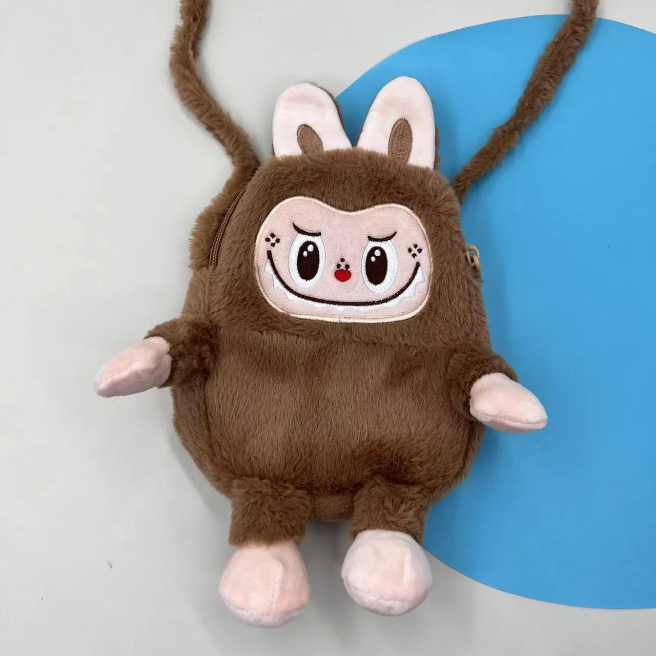 Cartoon Peripheral Plush Toy Cute Automobiles Curtain Crossbody Bags