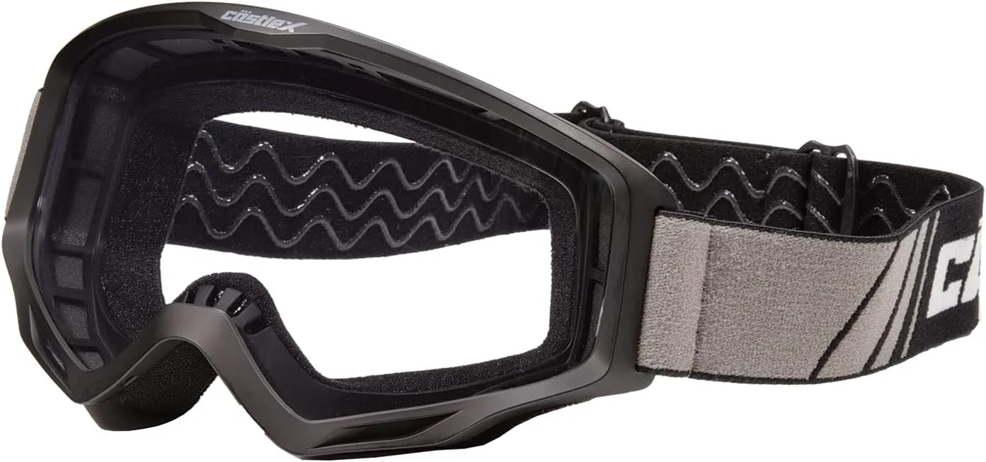 Castle X Blast II Goggle, Matte Black Frame With Clear Lens