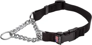 Chain Martingale w/ Quick Release - Extra Small - Black - Dog/Pet Collar
