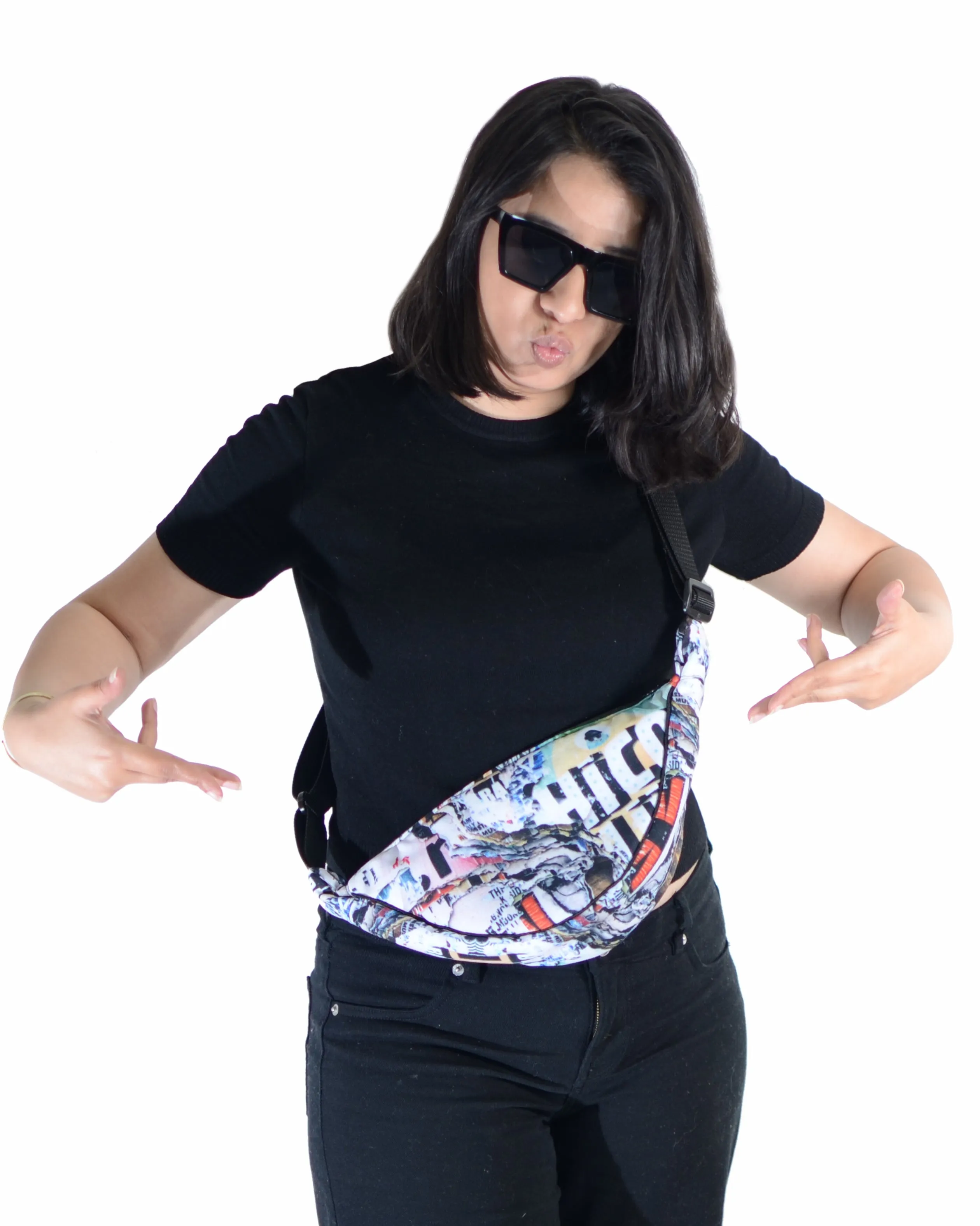 Chicago Graffiti Shoulder Bag