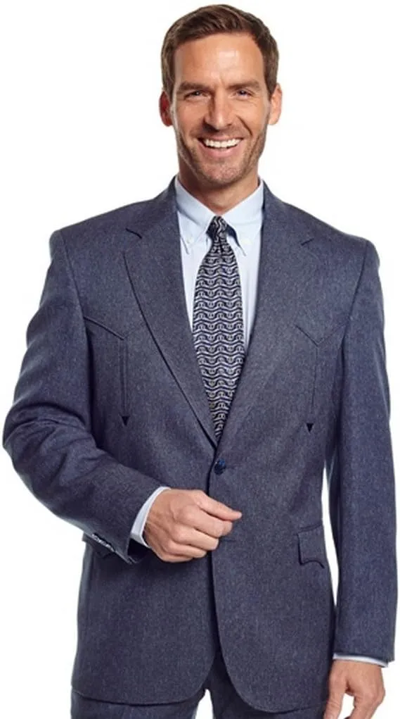 Circle S Men's Navy Vegas Sport Coat - Cc4076-10