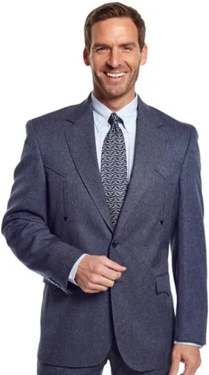 Circle S Men's Navy Vegas Sport Coat - Cc4076-10