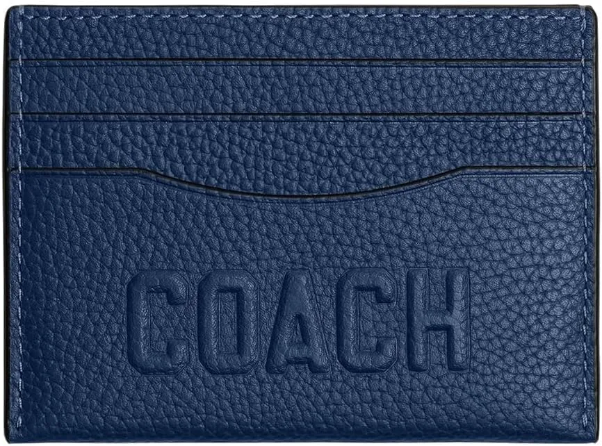 Coach Men's Flat Card Case Accessory-Travel Wallet