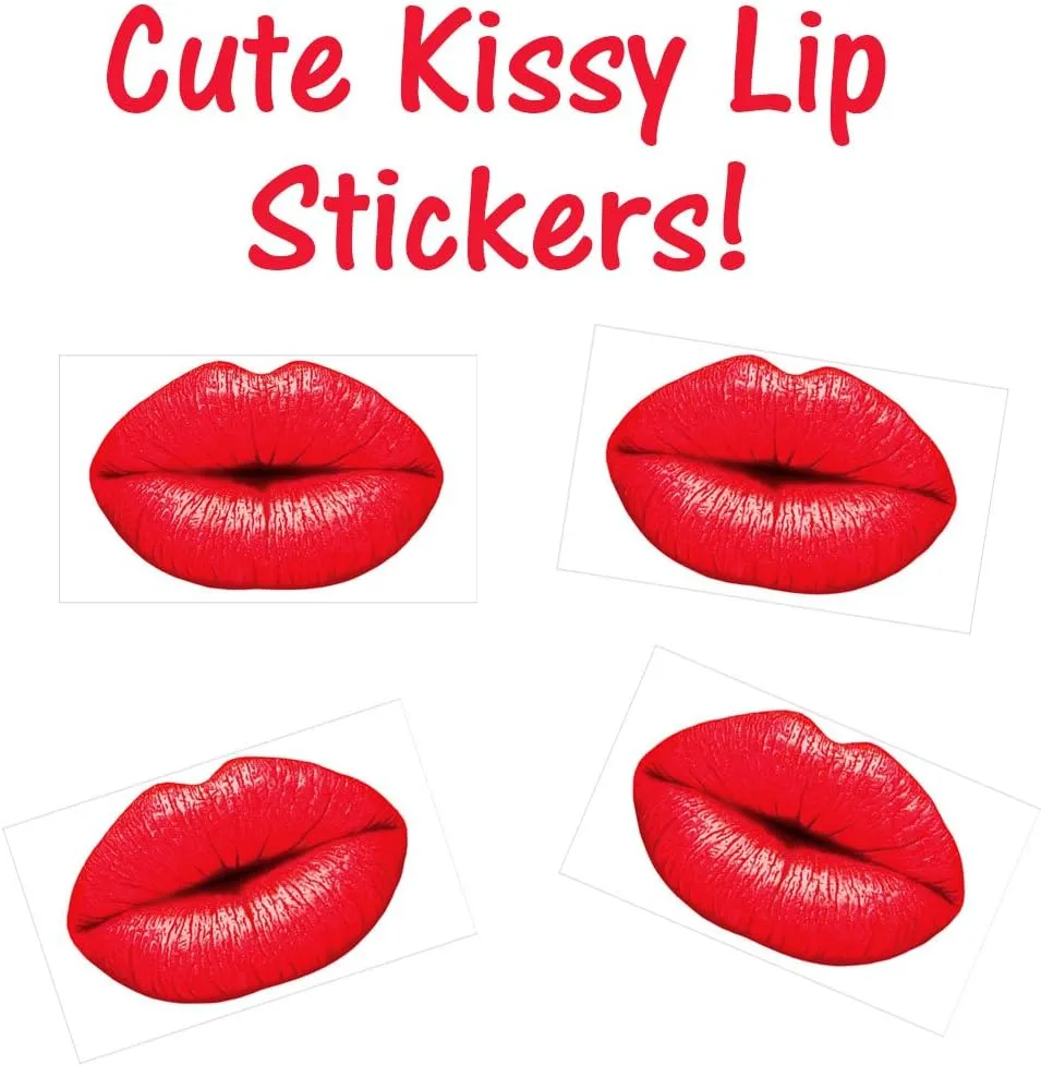 Colored Poly Bubble Mailers, Self Sealing Padded Mailing Envelopes, Mail Bags with Kissy Stickers Party Pack (Pink,Purple & Teal, 50)