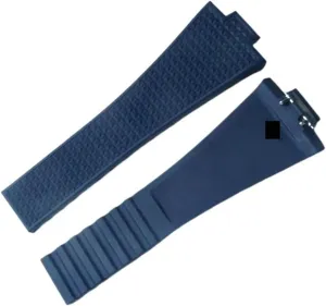 Compatible with Tissot PRX T137.407/T137.410 Super Player Watches 35mm 40mm Quick Release Spring Buckle 11mm 12mm FKM(Blue,12MM_Silver Buckle)