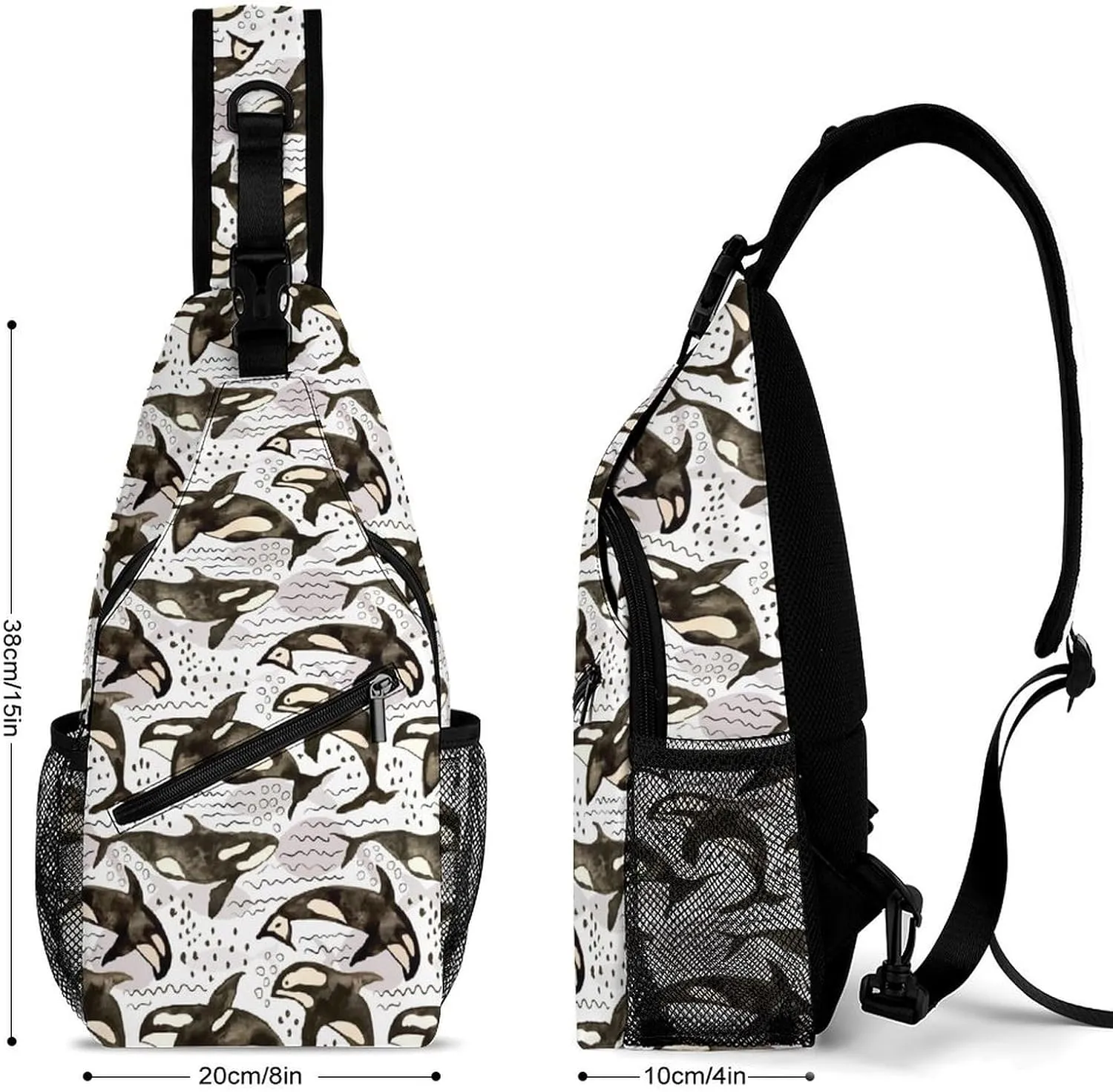 Corgi Butts Versatile And Convenient Multipurpose Crossbody Bag - Perfect for Travel And Hiking