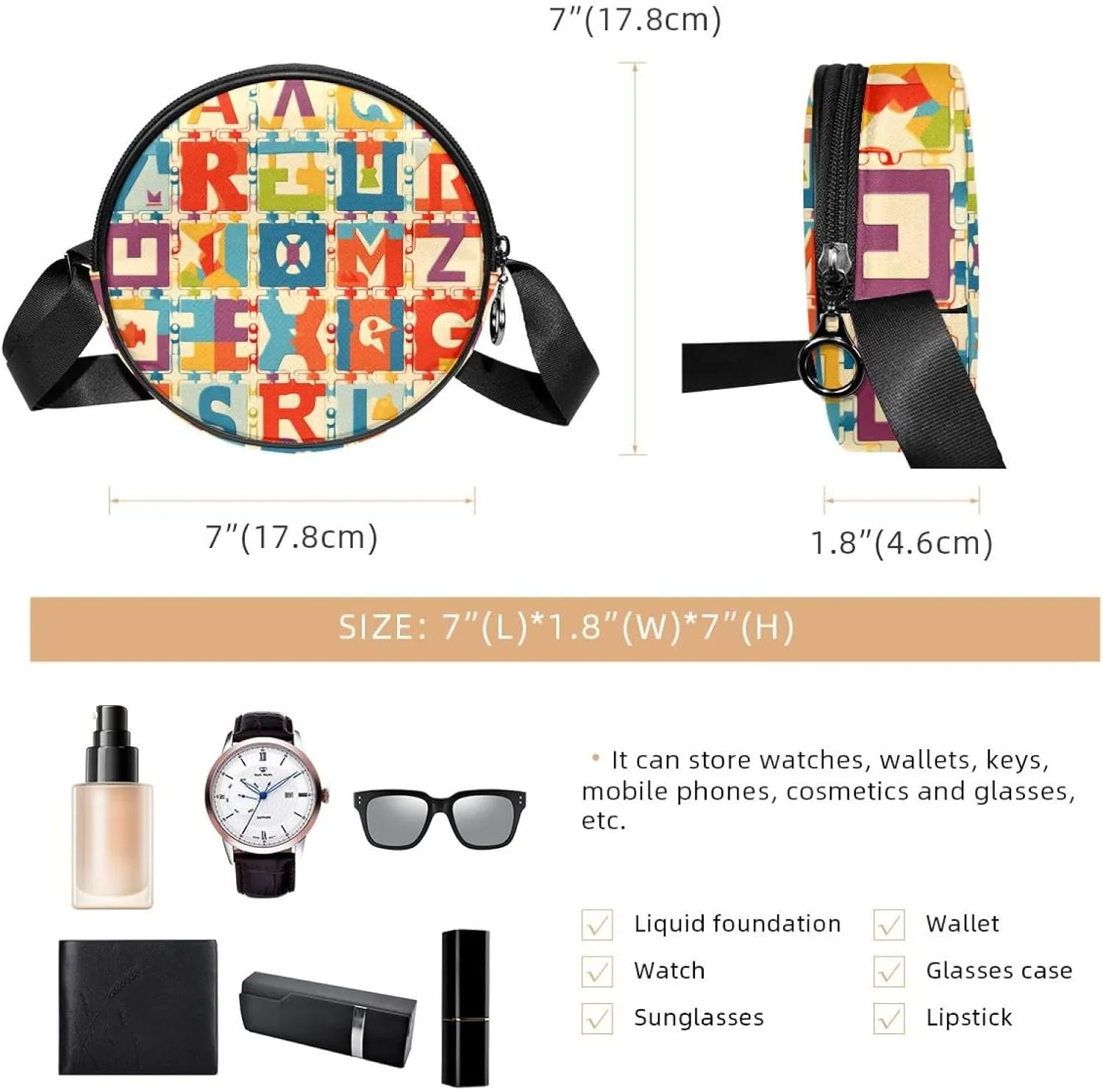 Crossbody Bags for Women,Crossbody Bag Men,Small Sling Bag,Crossbody Purse