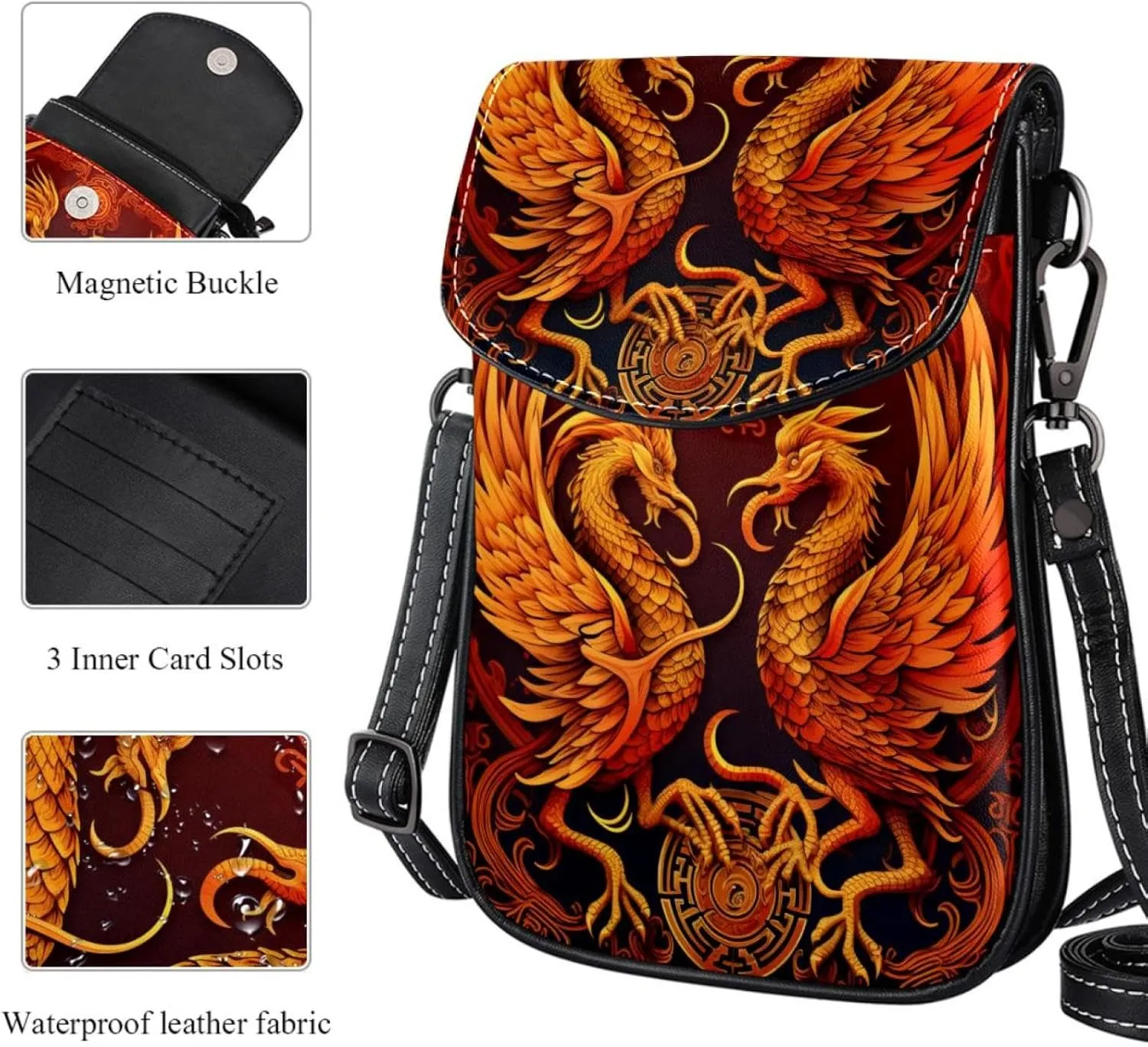 Crossbody Bags for Women,Crossbody Bag Men,Small Sling Bag,Crossbody Purse