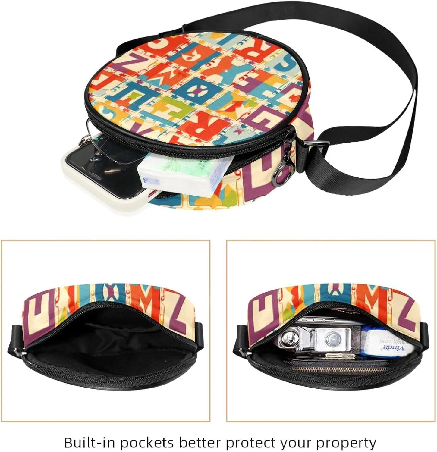 Crossbody Bags for Women,Crossbody Bag Men,Small Sling Bag,Crossbody Purse