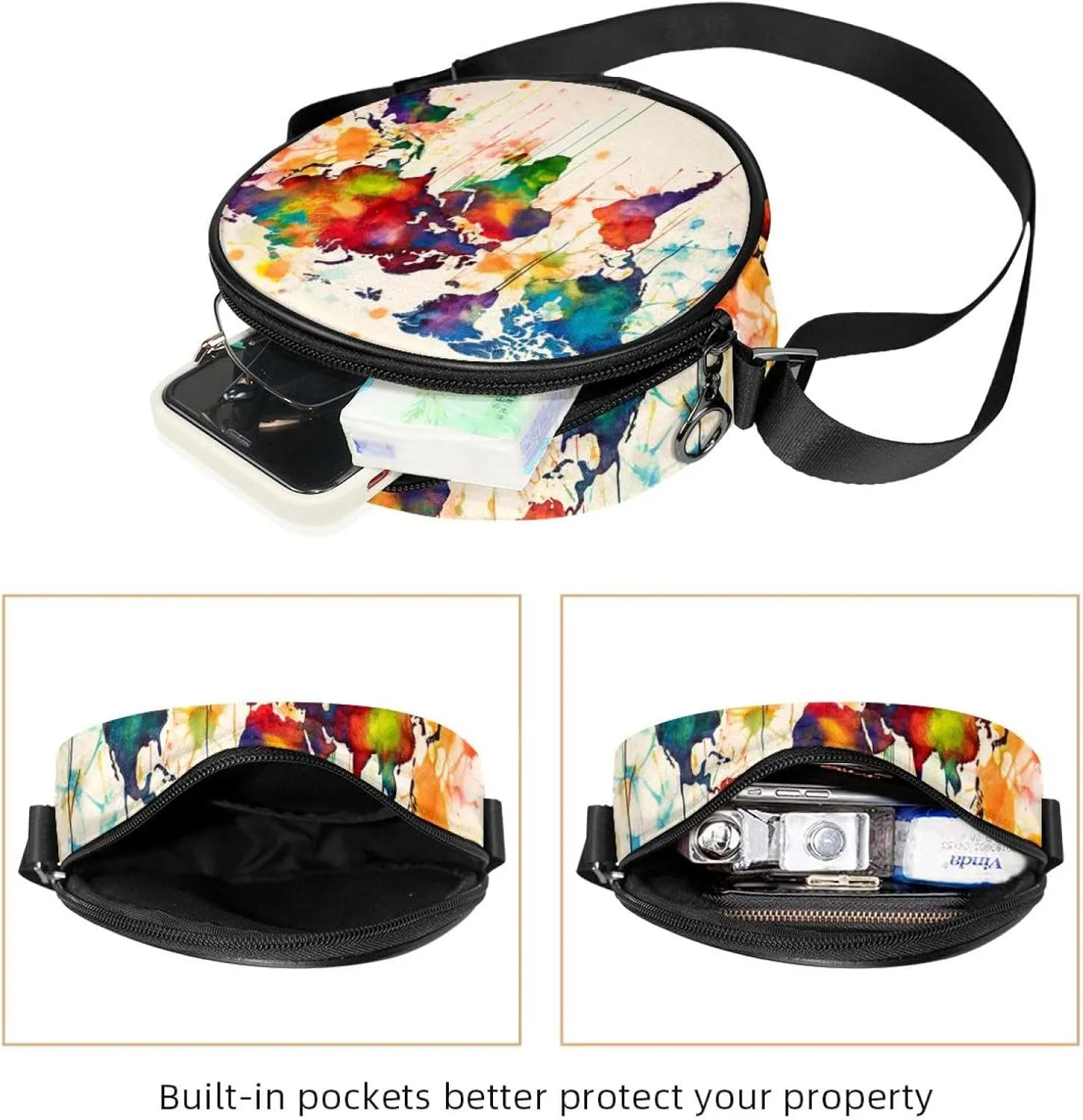 Crossbody Bags for Women,Crossbody Bag Men,Small Sling Bag,Crossbody Purse