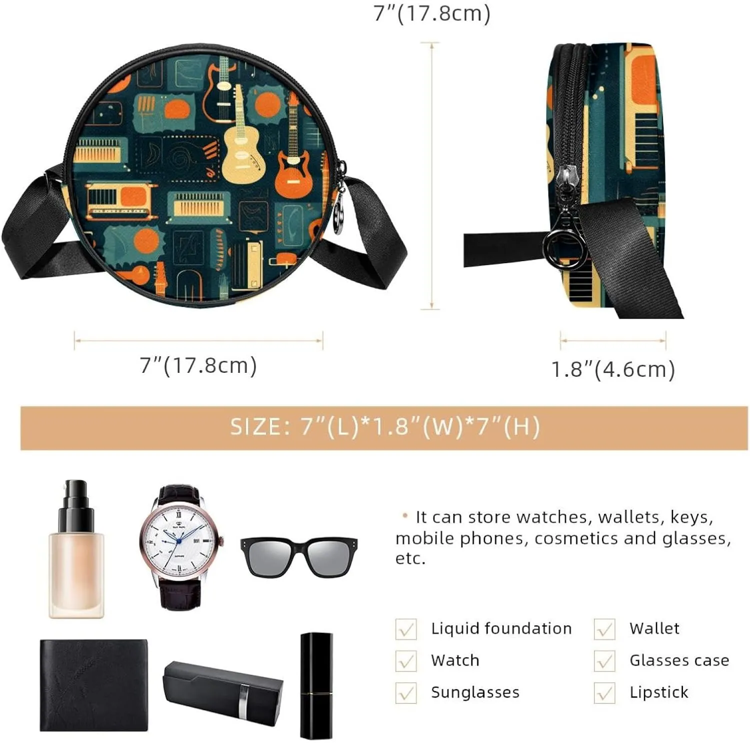 Crossbody Bags for Women,Crossbody Bag Men,Small Sling Bag,Crossbody Purse