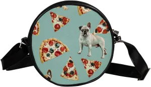 Crossbody Bags for Women,Crossbody Bag Men,Small Sling Bag,Dog and Puzzle,Crossbody Purse