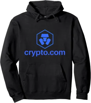 Crypto com CRO Coin Token Cryptocurrency Crypto Tee Pullover Hoodie