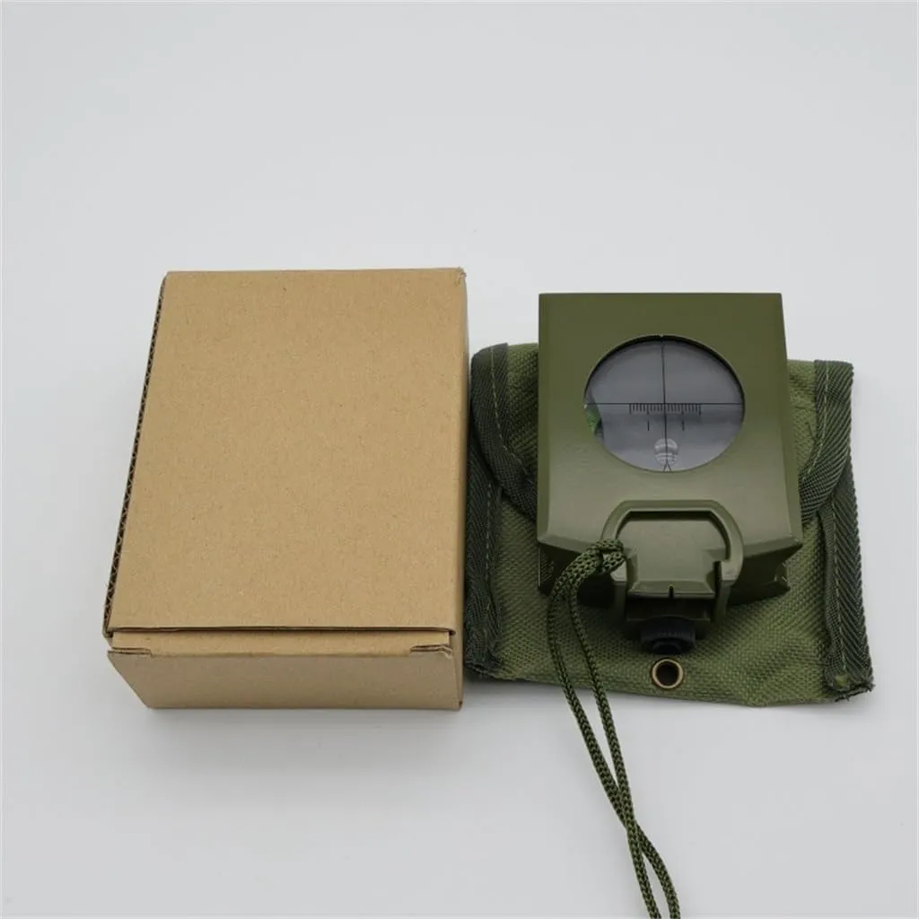CSCDD Outdoor Compass American Multi-Functional Camping Level Slope Luminous North Needle