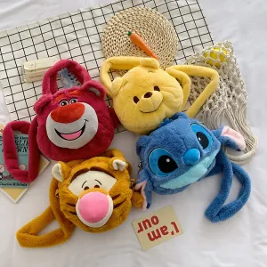 Cute Bear Toy Stitch Korean Style Crossbody Bags