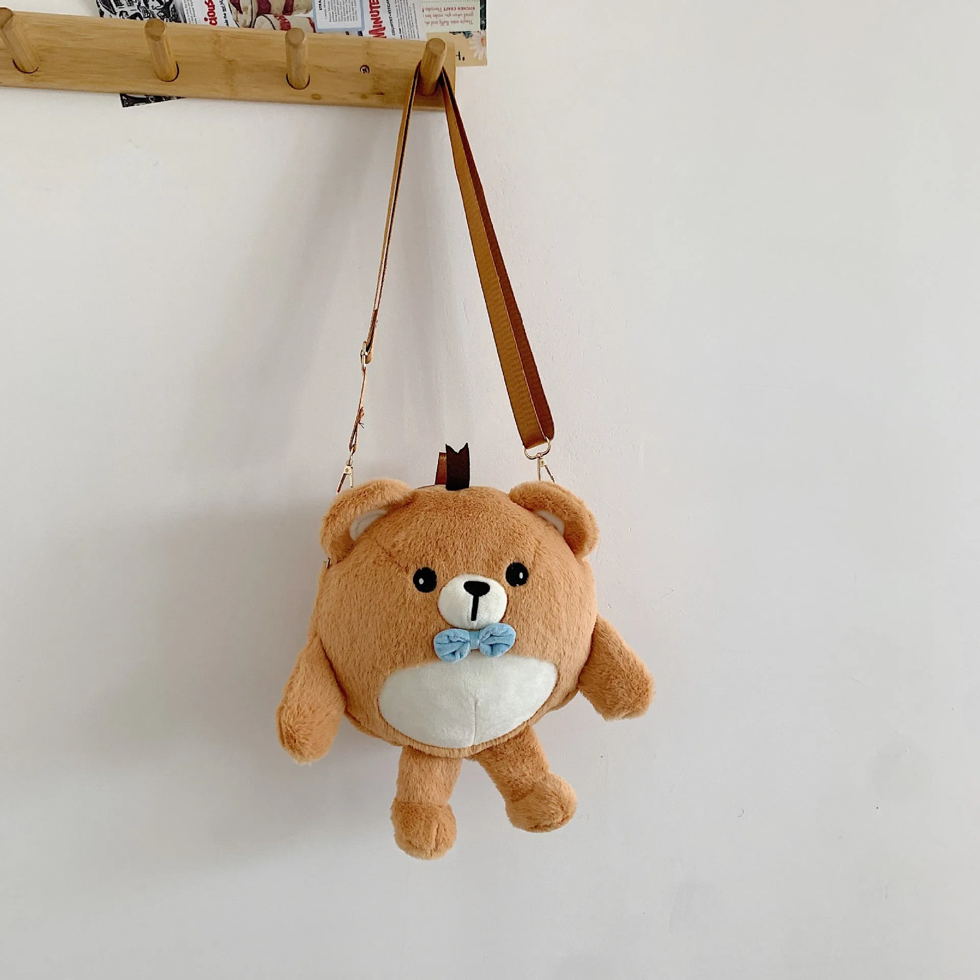 Cute Bear Toy Stitch Korean Style Crossbody Bags