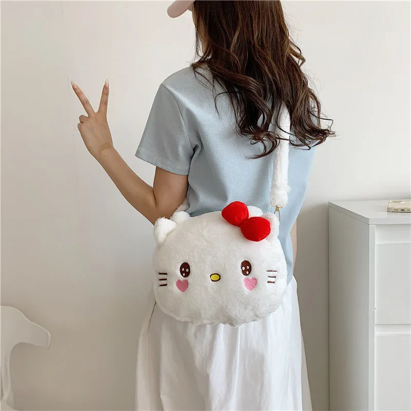 Cute Bear Toy Stitch Korean Style Crossbody Bags