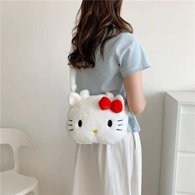 Cute Bear Toy Stitch Korean Style Crossbody Bags