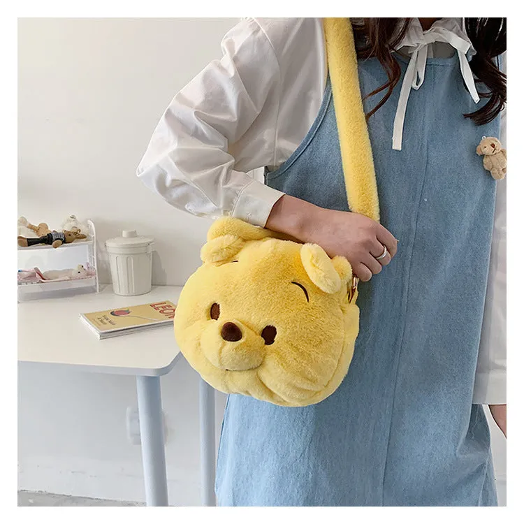 Cute Bear Toy Stitch Korean Style Crossbody Bags