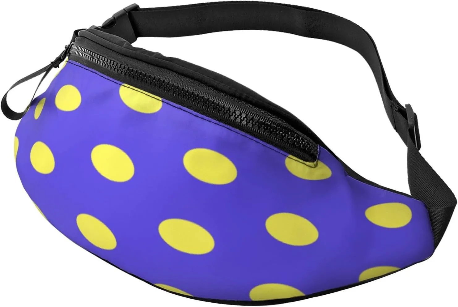 Cute Polka Dot Fanny Pack, Crossbody Waist Packs for Women Men Waist Bags with Adjustable Strap for Travel Running Hiking Sport