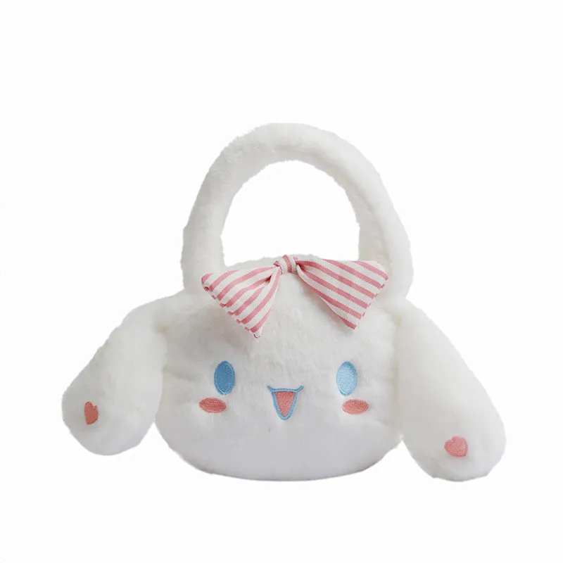 Cute Puppy Cartoon Plush Korean Style Crossbody Bags