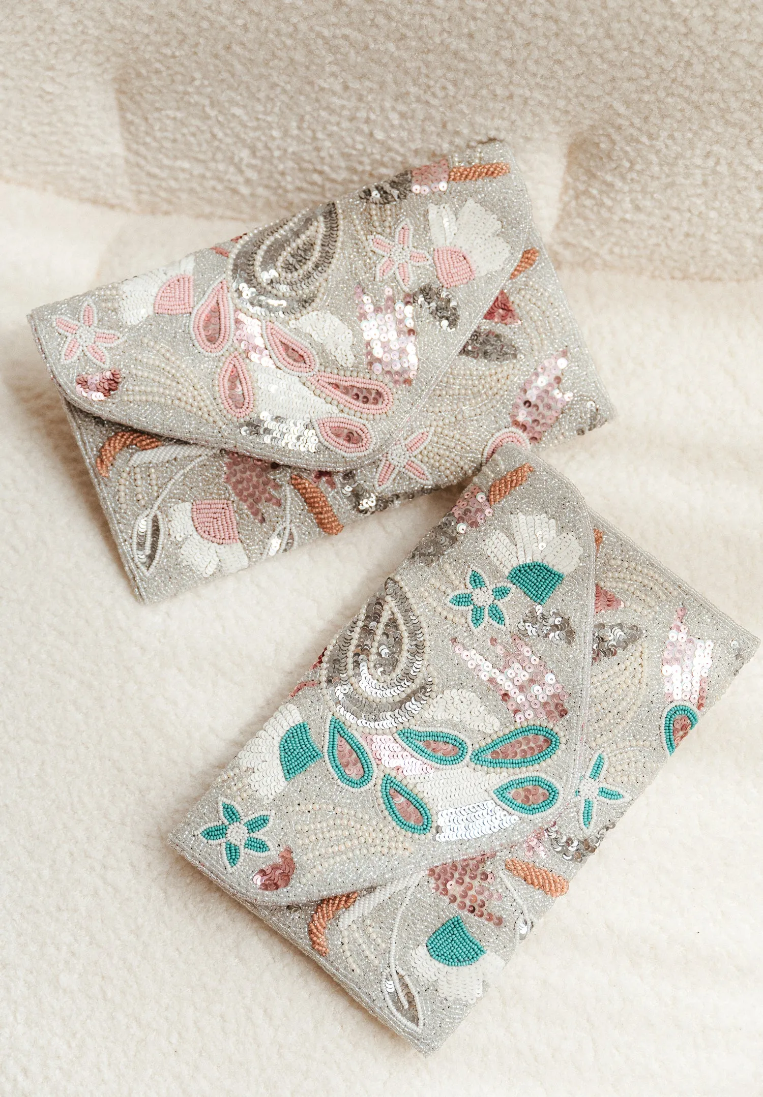 Dancing Petals Beaded Crossbody (Preorder)