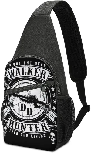 Daryl Dixon-Chapel Roan Multi-Functional Crossbody Bag With Storage Pockets And Anti-Loss Key Strap, Adjustable For Chest Shoulder One Size