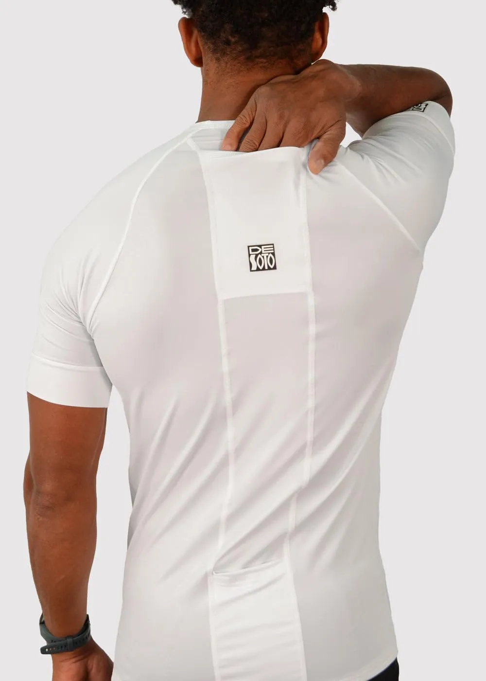 De Soto Men's Skin Cooler Short Sleeve Ultra Top (SVSC1)