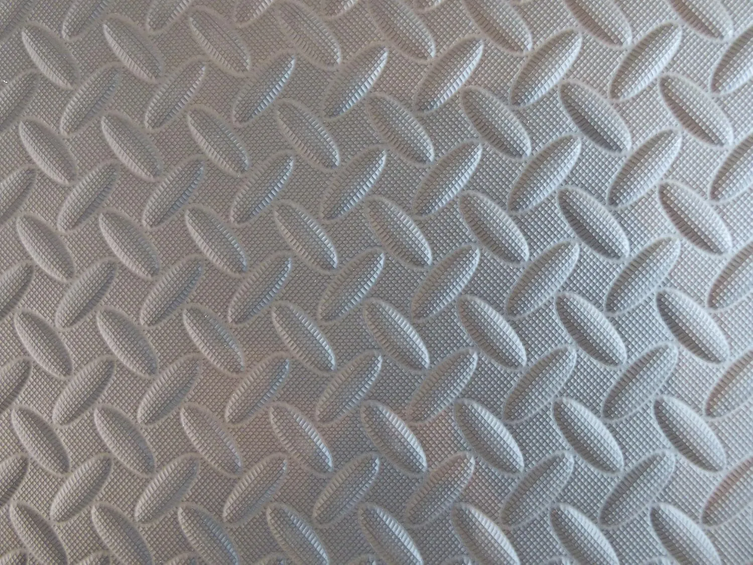 Diamond Plate Fitness MATS: Interlocking EVA Foam Flooring for Home Gym, Exercise, and Workouts (Black, 20SQFT)