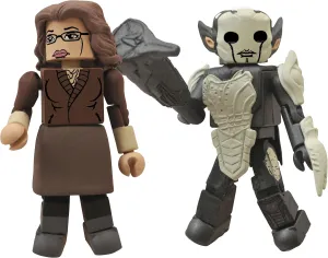 Diamond Select Toys Marvel Minimates: Thor 2: Series 53 Darcy and Dark Elf Action Figure, 2-Pack