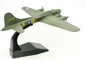 Diecast Plane Model 1：144 Scale for B17 Aircraft Model Classic Plane for Collection Multi-Functional Decorations