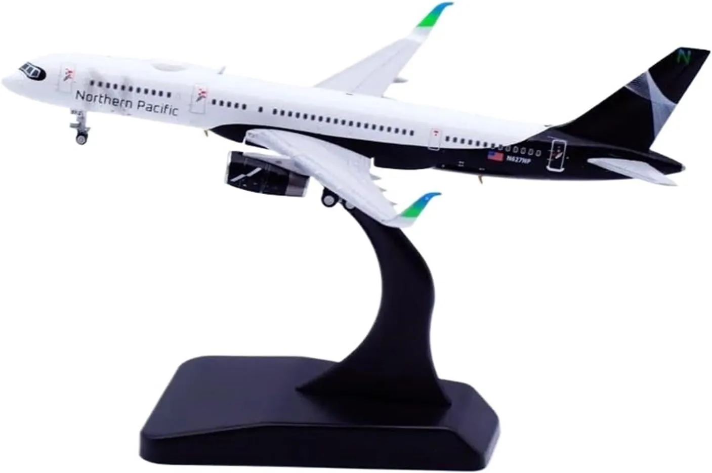 Diecast Plane Model 1:400 Scale for B757-200 N627NP Alloy Diecast Aircraft Model Multi-Functional Decoration