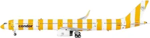 Diecast Plane Model 1:400 Scale for B757-300 D-ABOJ Alloy Diecast Aircraft Model Multi-Functional Decoration