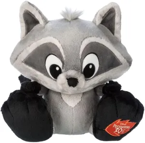 Disney Store Official Meeko Big Feet Plush - Pocahontas 30th Anniversary Stuffed Raccoon Plushie with Embroidered Features, Furry Tufts, Soft Ears & Appliqué Logo - 11" Raccoon Toy