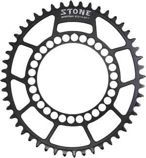 DJC Stone Oval Chainring 110 BCD Red Rival S350 S900 S100 36T to 60T Tooth Road Bike Chainwheel 110BCD for Sram Force Gravel Quarq