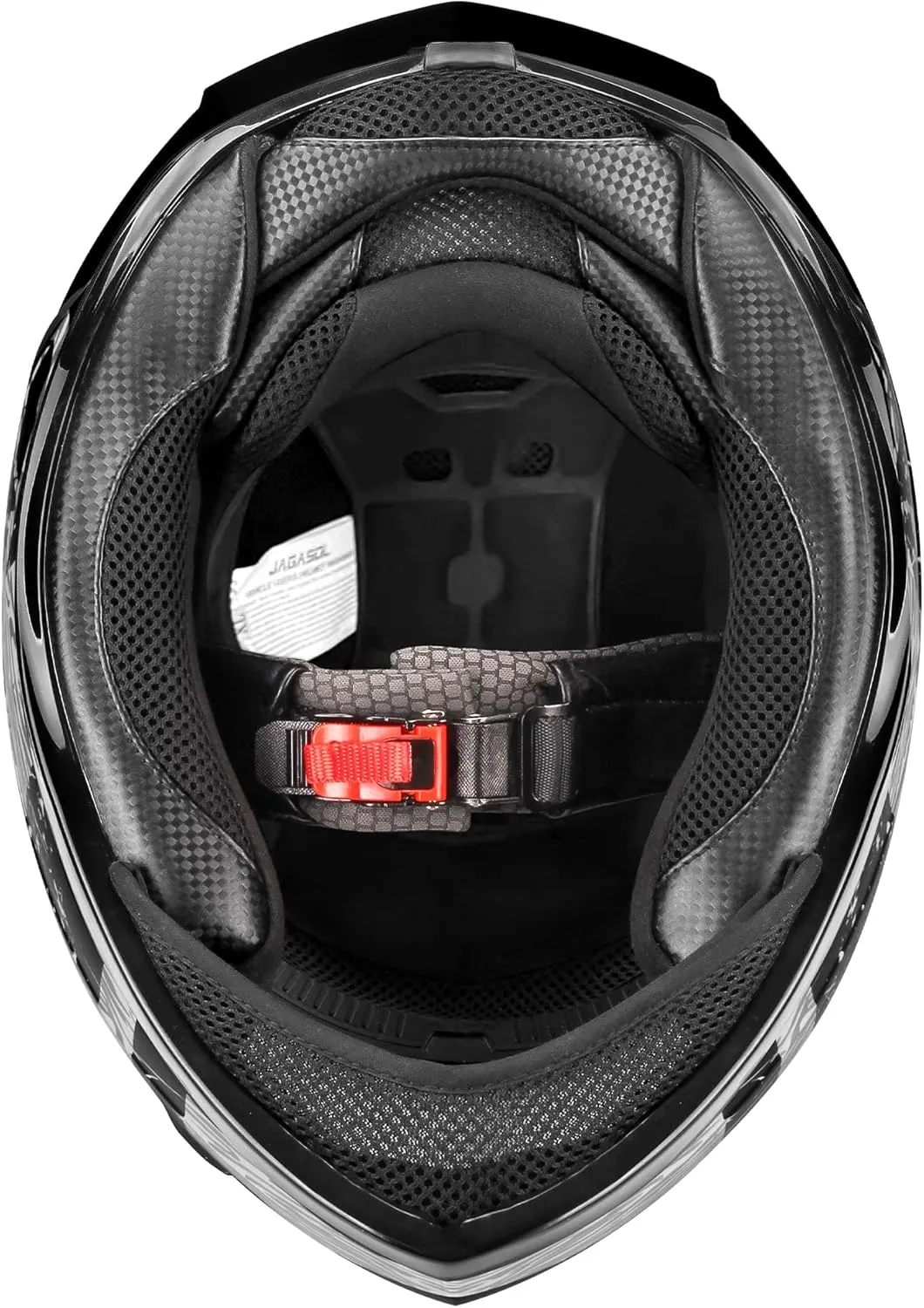 DOT Lightweight Full Face Motorcycle Street Bike Helmets with Extra Tinted Visor for Adults Men and Women, DOT Approved(Graphic,L)
