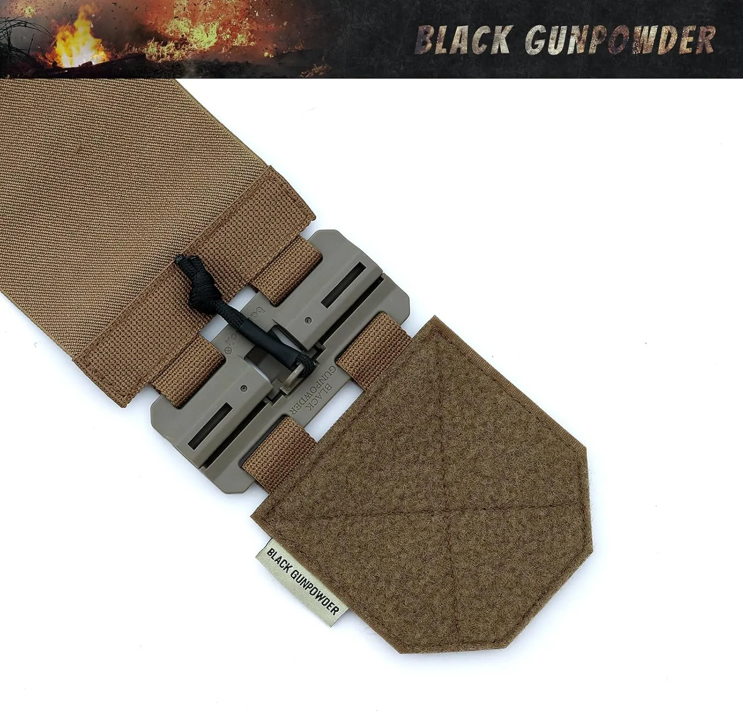 Elastic Tactical Quick Release Cummerbund Elastic String Magnetic Buckles Model BG-TC4-ES