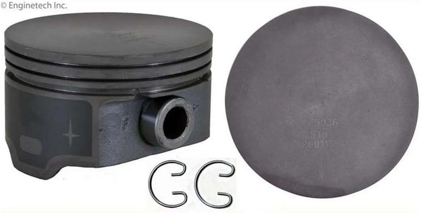Enginetech P5036(8)STD Piston GM 4.8L 5.3L Flat Top