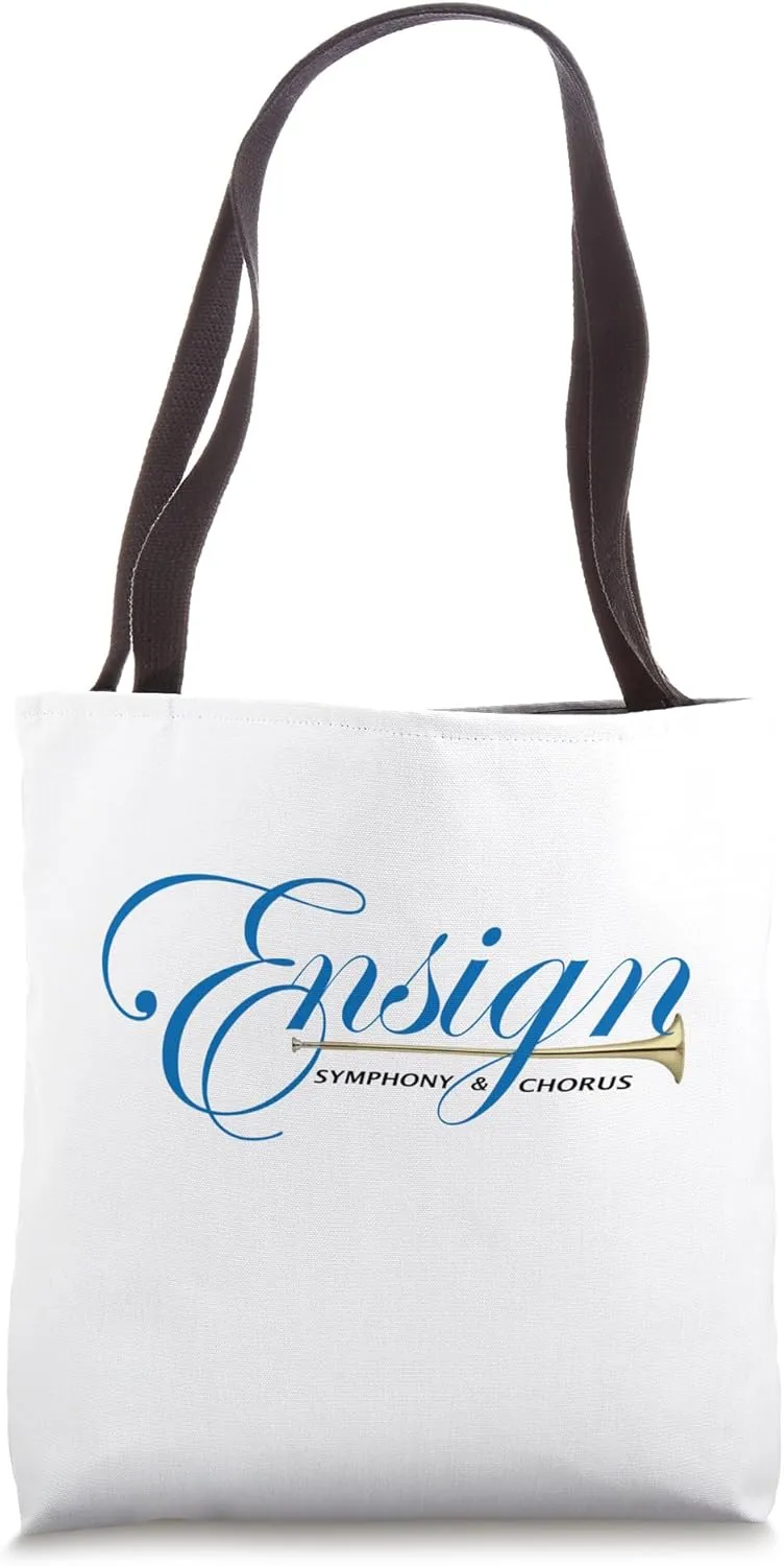 Ensign Symphony and Chorus Light Colored Tote Bag