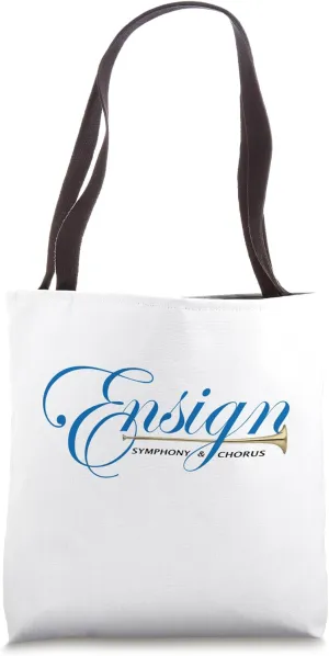 Ensign Symphony and Chorus Light Colored Tote Bag