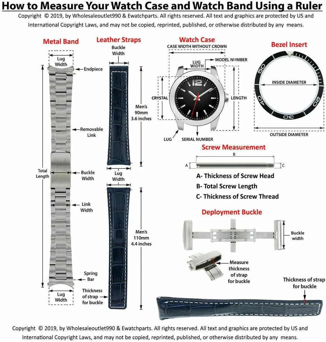 Ewatchparts 18-19-20-21-22-23-24mm Perforated Leather Watch Band Strap Compatible with Oris Quick Release