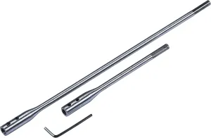 F0770 Flat Wood Bit Extension Bar Set, 3-Piece