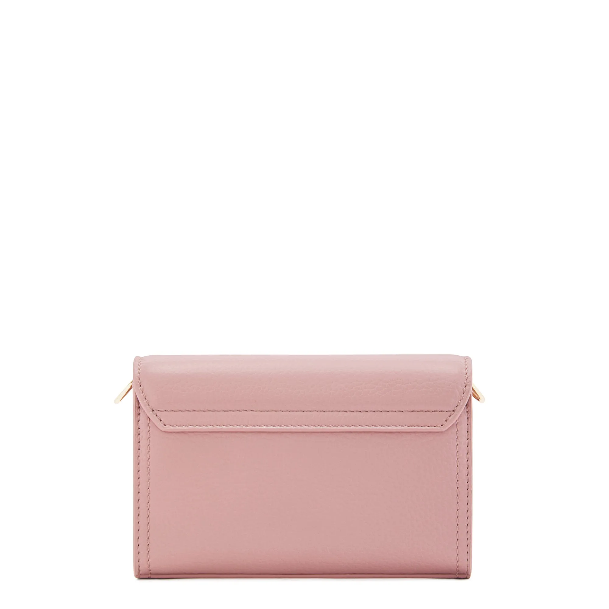 Femme Forte Kim pink calfskin leather crossbody bag